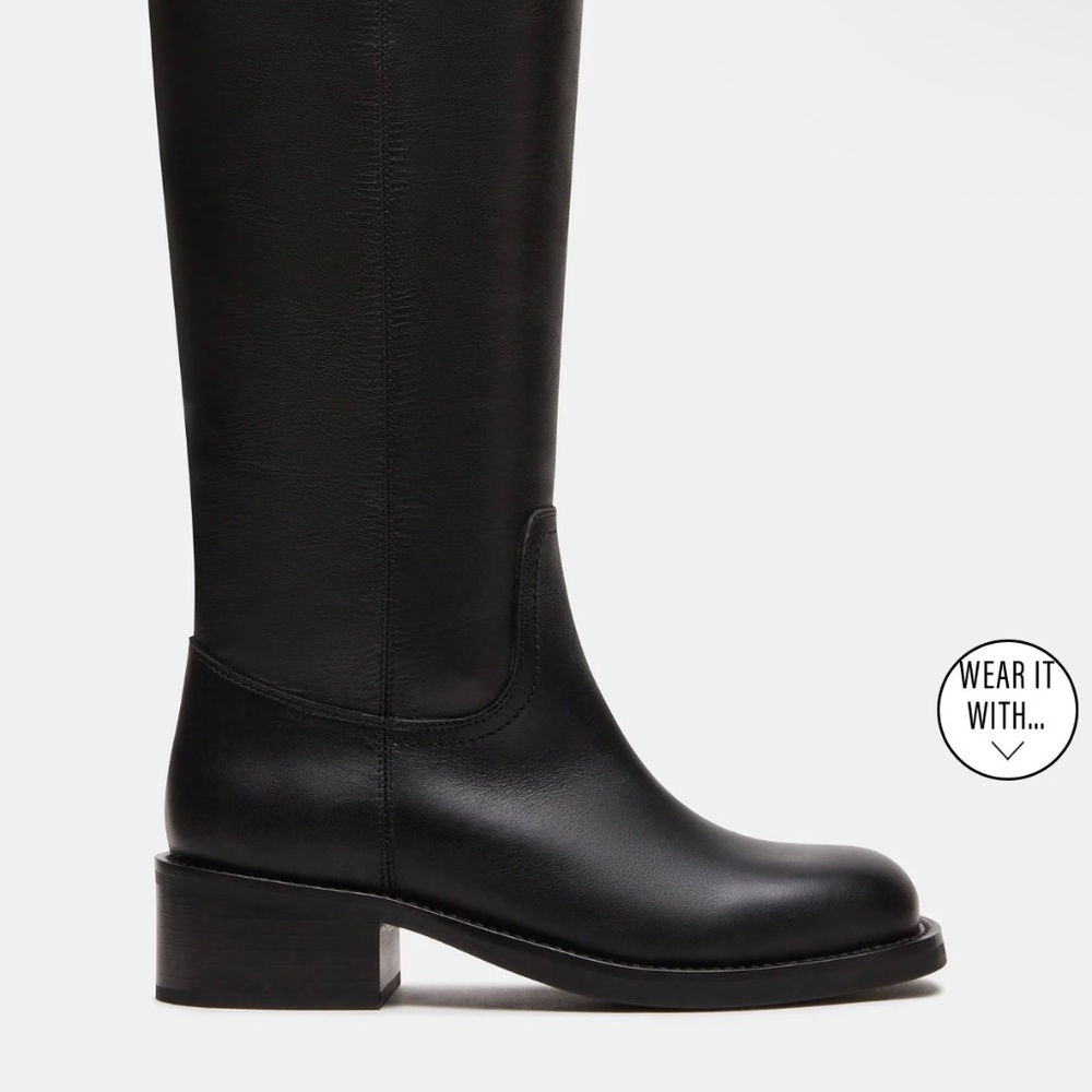RIGGS BLACK LEATHER